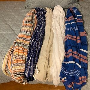 NWT Old Navy five scarf bundle - summer edition